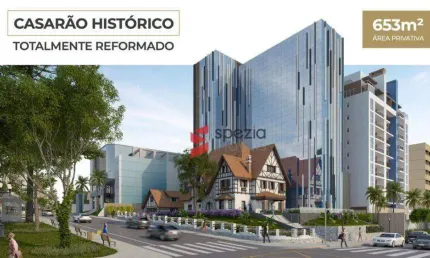 Casa comercial para alugar na Rua Emiliano Perneta, Batel, Curitiba