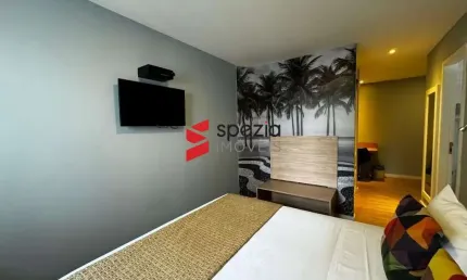 Apartamento com 1 quarto à venda na avenida visconde de guarapuava, 4889, batel, curitiba por r$ 225.000