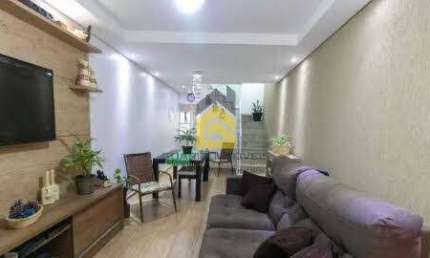 Casa com 3 quartos à venda na Avenida Ibirapitanga, Vila Pires, Santo André