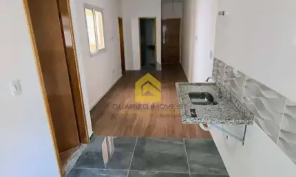 APARTAMENTO A VENDA NA VILA PIRES EM SANTO ANDRÉ COM 48m² COM SACADA