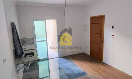 APARTAMENTO A VENDA NA VILA PIRES EM SANTO ANDRÉ COM 48m² COM TERRAÇO