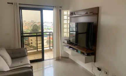 ÓTIMO apartamento  p/ venda no MONT REY Vila Oliveira com 70 m² com 2 quartos sendo 1 suíte e sacada
