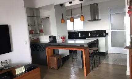 LINDO apartamento no HELBOR SPAZIO CLUB Vista Serra  andar ALTO com 87 m² 1 suíte e varanda GOURMET