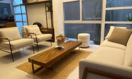 MARAVILHOSO sobrado MOBILIADO  no CONDOMÍNIO TOSCANA na Vila Oliveira para venda com 242 m² 3 suítes e GOURMET