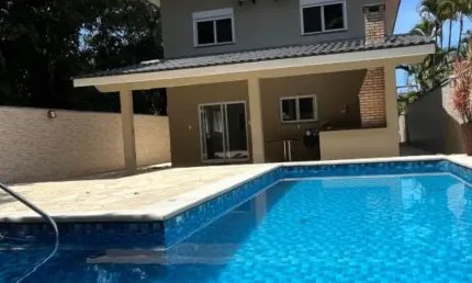 MARAVILHOSO sobrado no Balneário TROPICAL Boracéia para venda com 245 m² 5 suítes PISCINA e Gourmet