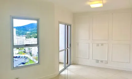 ÓTIMO apartamento no ECO PLAZA I vista para SERRA e PRAÇA com 58 m² com 2 quartos