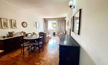 Apartamento espaçoso em Perdizes: 2 quartos, 2 salas, 2 banheiros, 1 vaga. Próximo ao Allianz Park e Bourbon. 132 m².