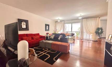Apartamento de luxo à venda em Higienópolis, São Paulo-SP: 4 quartos, 3 suítes, 3 salas, 5 banheiros, 3 vagas de garagem, 200m². Aproveite!
