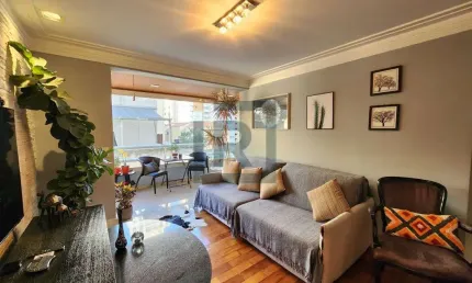 Apartamento à venda com 110 m², 3 dormitórios, 1 suíte, varanda e 3 vagas - pompeia - são paulo / sp