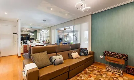 Apartamento de 132m² com 3 suítes e 2 vagas no condomínio Tribeca, na Vila Romana