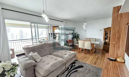 Apartamento de 128m² com 3 dormitórios, sendo 1 suíte, e 2 vagas no condomínio Casa das Caldeiras
