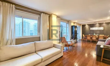 Apartamento de 147m² com  3 dormitórios, sendo 3 suíte, varanda gourmet e 3 vagas, na Pompeia