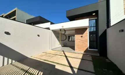 Casa mobiliada no Veredas com 3 dormitórios e sobra de terreno