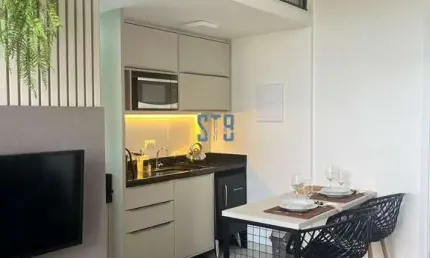 Apartamento com 1 quarto à venda na Rua Bárbara Cvintal, 280, Mossunguê, Curitiba por R$ 480.000