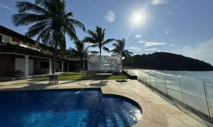 Casa Mansão Casa 9 quartos pé na areia vista deslumbrante na praia do Canto Armação dos Búzios.