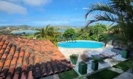 Linda casa 4 quartos com vista para praia da ferradura armação dos búzios