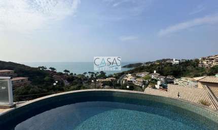 Casa 4 quartos com vista maravilhosa para praia de João Fernandes Armação dos Búzios