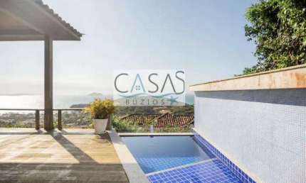 Ótima casa 5 quartos vista deslumbrante para o Mar de Joao Fernandes Armação de Búzios
