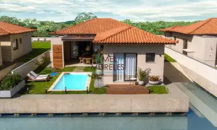 Casa linear 4 quartos 1ª locação sem mobília frente canal da Marina Armação de Búzios