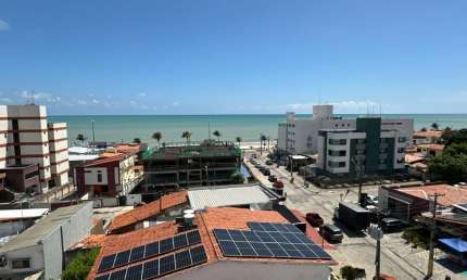Flat com vista mar, excelente rentabilização, em Manaíra, João Pessoa/PB