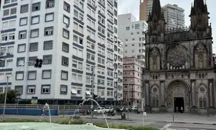 Apartamento com 1 quarto à venda na Avenida Siqueira Campos, 33, Boqueirão, Santos