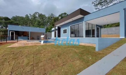 CHÁCARA  À VENDA  COM 1.400 m² 03 SUÍTES, PISCINA, ÁREA GOURMET, POR R$ 1250.000,00 NO BAIRRO DO ROSÁRIO EM ATIBAIA -SP