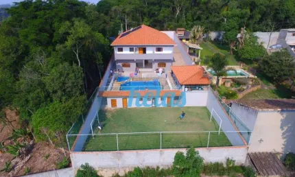 Chácara semi mobiliada com 4 suítes à venda, 1080 m² por R$ 2.350.000 - Pirucaia - Mairiporã/SP