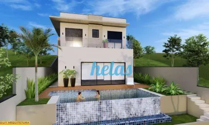 Casa com 3 dormitórios à venda, 250 m² por R$ 1.600.000,00 - Condomínio Buona Vita Gold - Atibaia/SP