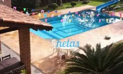 CHÁCARA À VENDA COM ÁREA TOTAL DE 2.800m² POR R$ 950.000,00, NO BAIRRO ESTÂNCIA SANTA MARIA DO PORTÃO - ATIBAIA / SP.