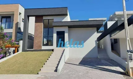 Casa térrea com 136m² à venda por r$ 1.250.000,00 no buona vita gold - atibaia/sp.