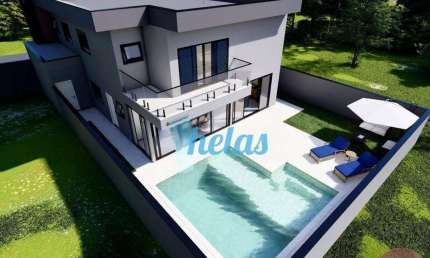 CASA SOBRADO COM 244m² À VENDA POR R$ 2.400.000,00 NO CONDOMÍNIO RESERVA SÃO NICOLAU - ATIBAIA/SP.