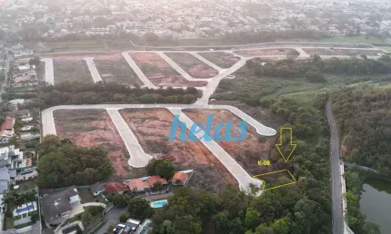 Terreno com 360m² à venda por r$ 650.000,00 no condomínio ecoville - atibaia/sp.