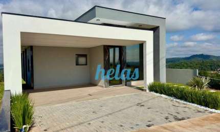 CASA TÉRREA COM 182m² À VENDA POR R$ 1.880.000,00 NO CONDOMÍNIO ELEMENTUM - ATIBAIA/SP.