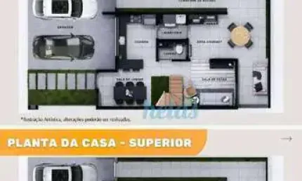 Casas com 115m² À VENDA POR R$ 790.000,00 NO CONDOMÍNIO KIMBALI ATIBAIA/SP.