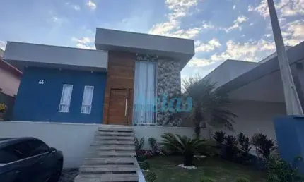 CASA COM 202m² PARA LOCAÇÃO POR R$ 9.900,00 INCLUSO CONDOMÍNIO + IPTU+ ÀGUA NO BUONA VITA1 - ATIBAIA/SP