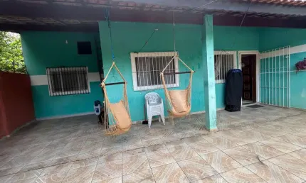 Casa para Venda em Itanhaém, Bopiranga, 3 dormitórios, 1 suíte, 2 banheiros, 2 vagas