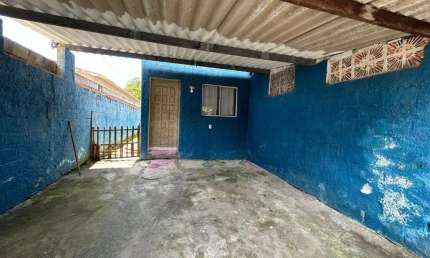 Casa para Venda em Itanhaém, Jardim das Palmeiras, 1 dormitório, 1 banheiro, 2 vagas