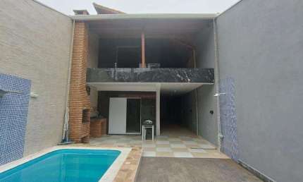 Casa para Venda em Itanhaém, Suarão, 3 dormitórios, 1 suíte, 2 banheiros, 3 vagas