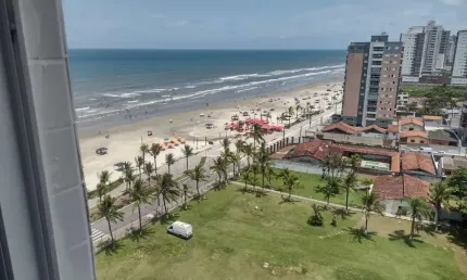 Apartamento para Venda em Itanhaém, Balneário Gaivota, 2 dormitórios, 1 suíte, 1 banheiro, 1 vaga