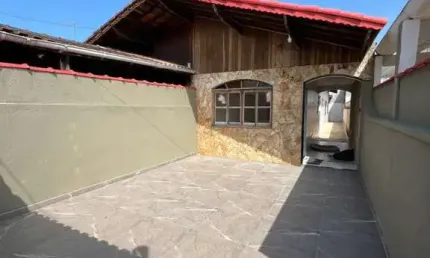 Casa para Venda em Praia Grande, Vila Caiçara, 2 dormitórios, 1 banheiro, 4 vagas
