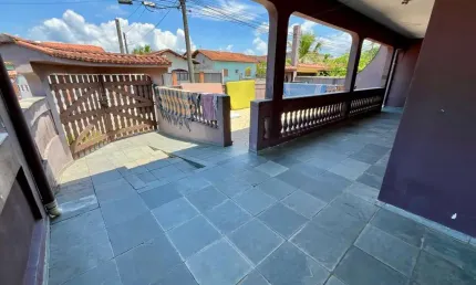 Casa para Venda em Itanhaém, Balneário Oásis, 3 dormitórios, 1 suíte, 2 banheiros, 6 vagas