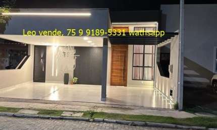 Casa em condomínio fechado com 3 quartos à venda no Sim, Feira de Santana 