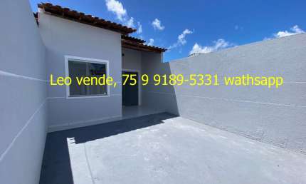 Casa com 2 quartos à venda no Papagaio, Feira de Santana 
