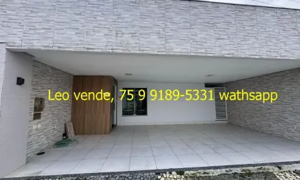 Casa em condomínio fechado com 3 quartos à venda na Lagoa Salgada, Feira de Santana 