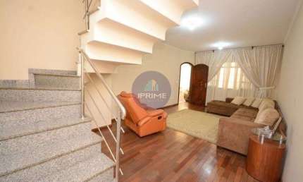 Sobrado a venda na vila Homero Thon em Santo André, com 231m².