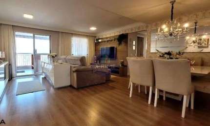 Apartamento à venda na Vila Valparaíso em Santo André, com 115m².