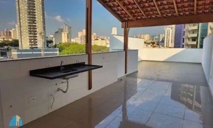 Cobertura a venda na Vila Valparaiso em Santo André, com 140m².