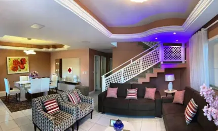 Casa em condomínio fechado com 5 quartos à venda na Avenida Praia de Itapoan, 535, Vilas do Atlantico, Lauro de Freitas