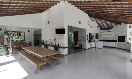 Casa em condomínio para venda em camaçari, busca vida, 4 dormitórios, 4 suítes, 6 banheiros, 4 vagas