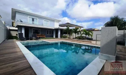 Casa em condomínio fechado com 5 quartos à venda na Avenida Praia de Itapoan, 540, Vilas do Atlantico, Lauro de Freitas